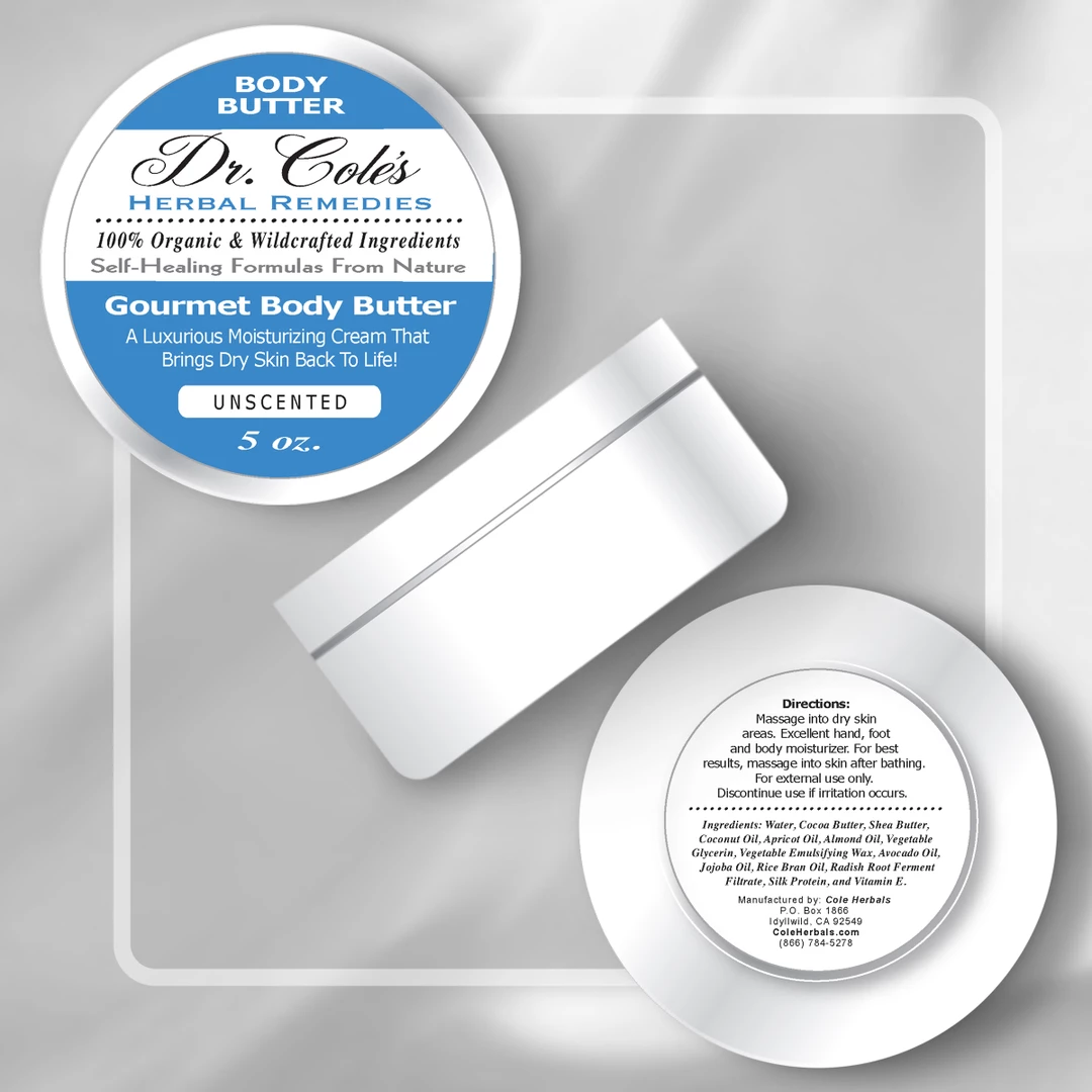 33 - Dr. Cole's Gourmet Body Butter - Unscented
