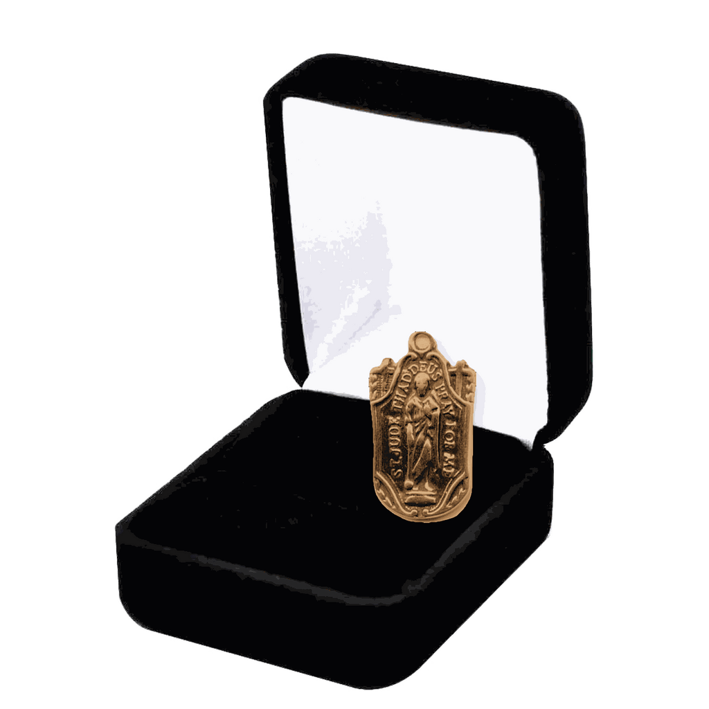 Vintage Bronze St. Jude Medal