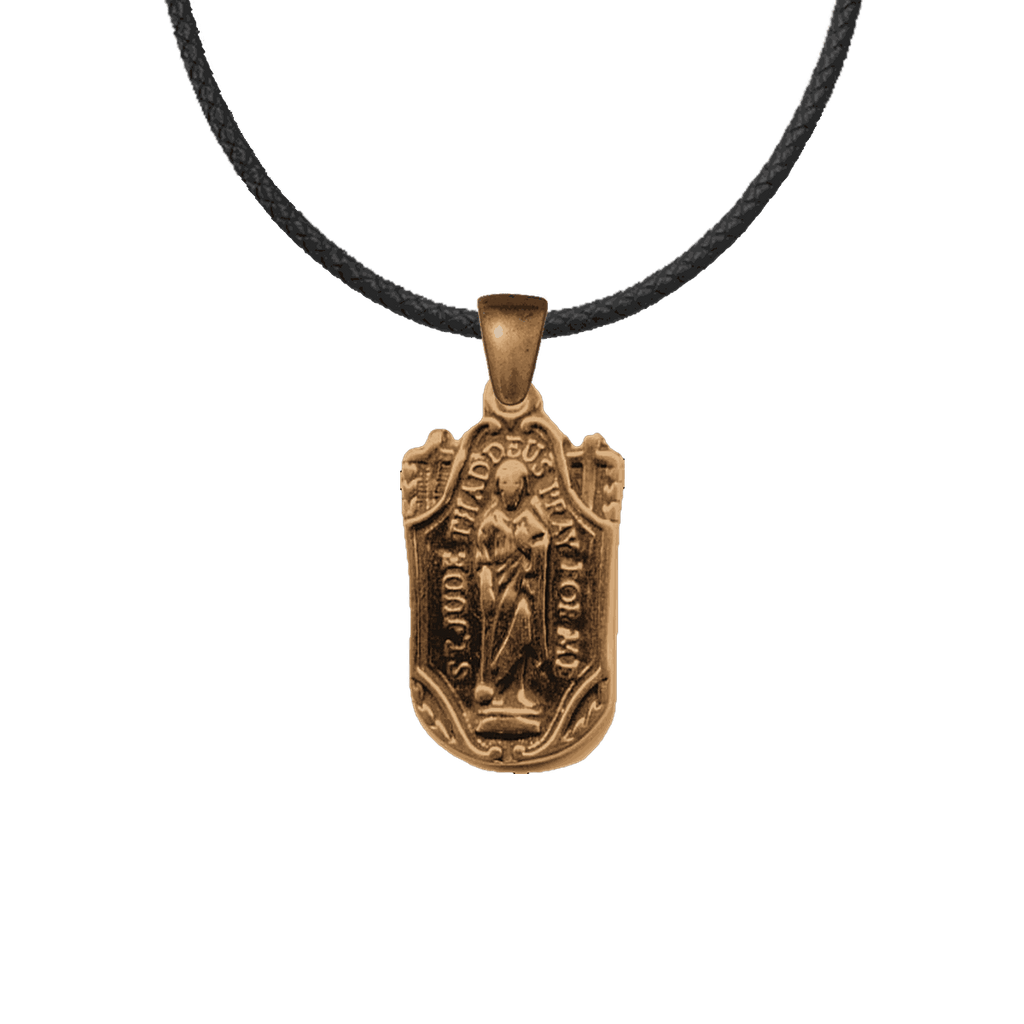 Vintage Bronze St. Jude Medal