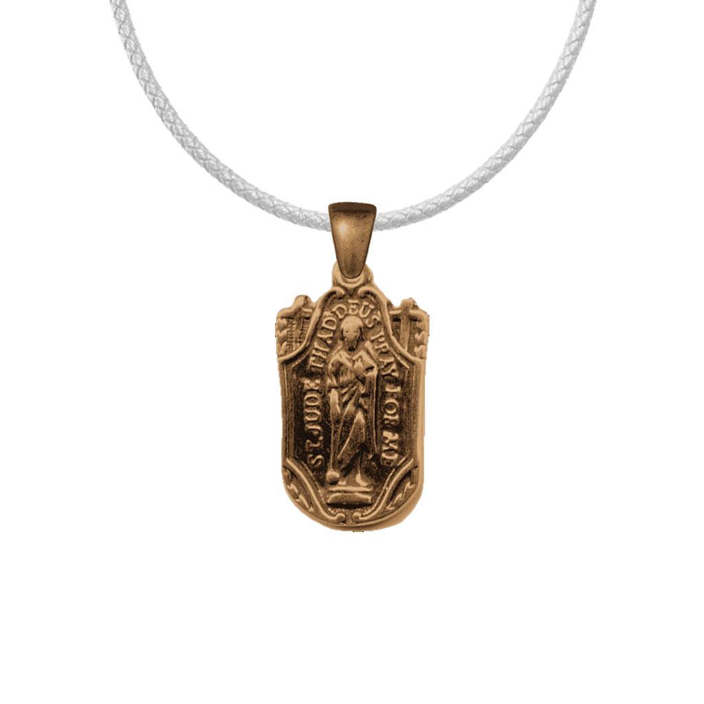 Vintage Bronze St. Jude Medal