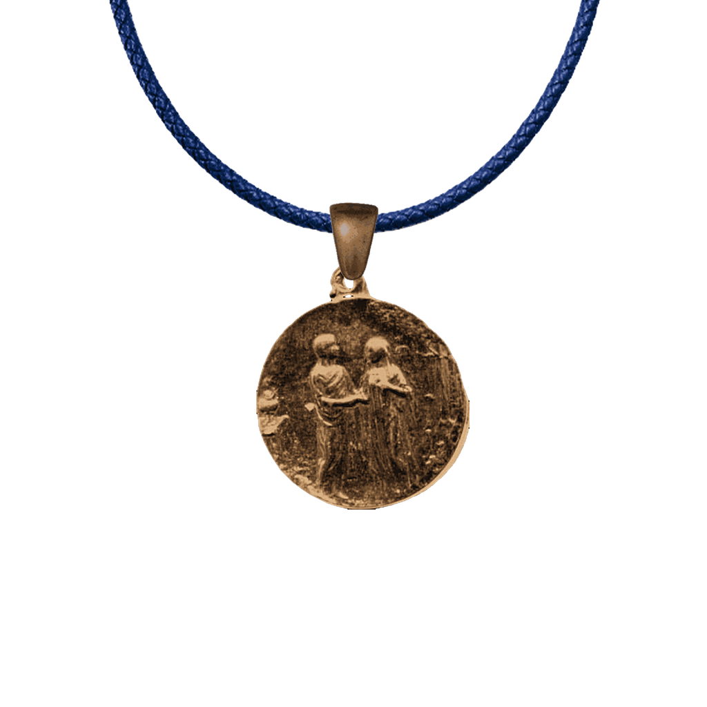 Vintage Bronze Garden of Eden Marriage Medal