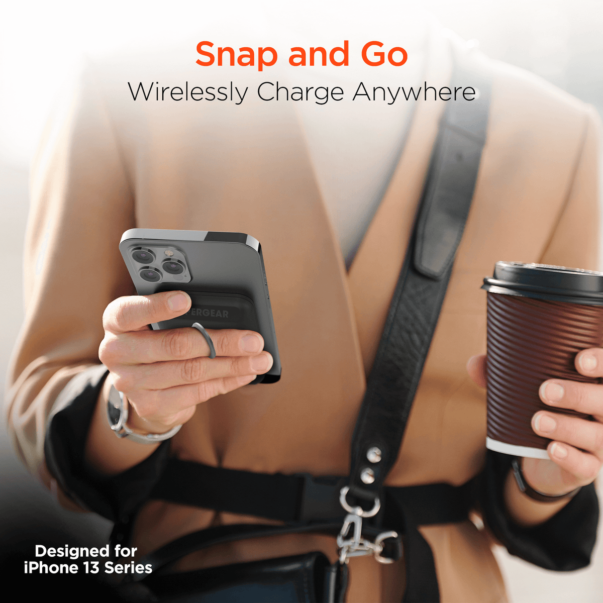 HyperGear 5000mAh Magnetic Wireless Power Bank