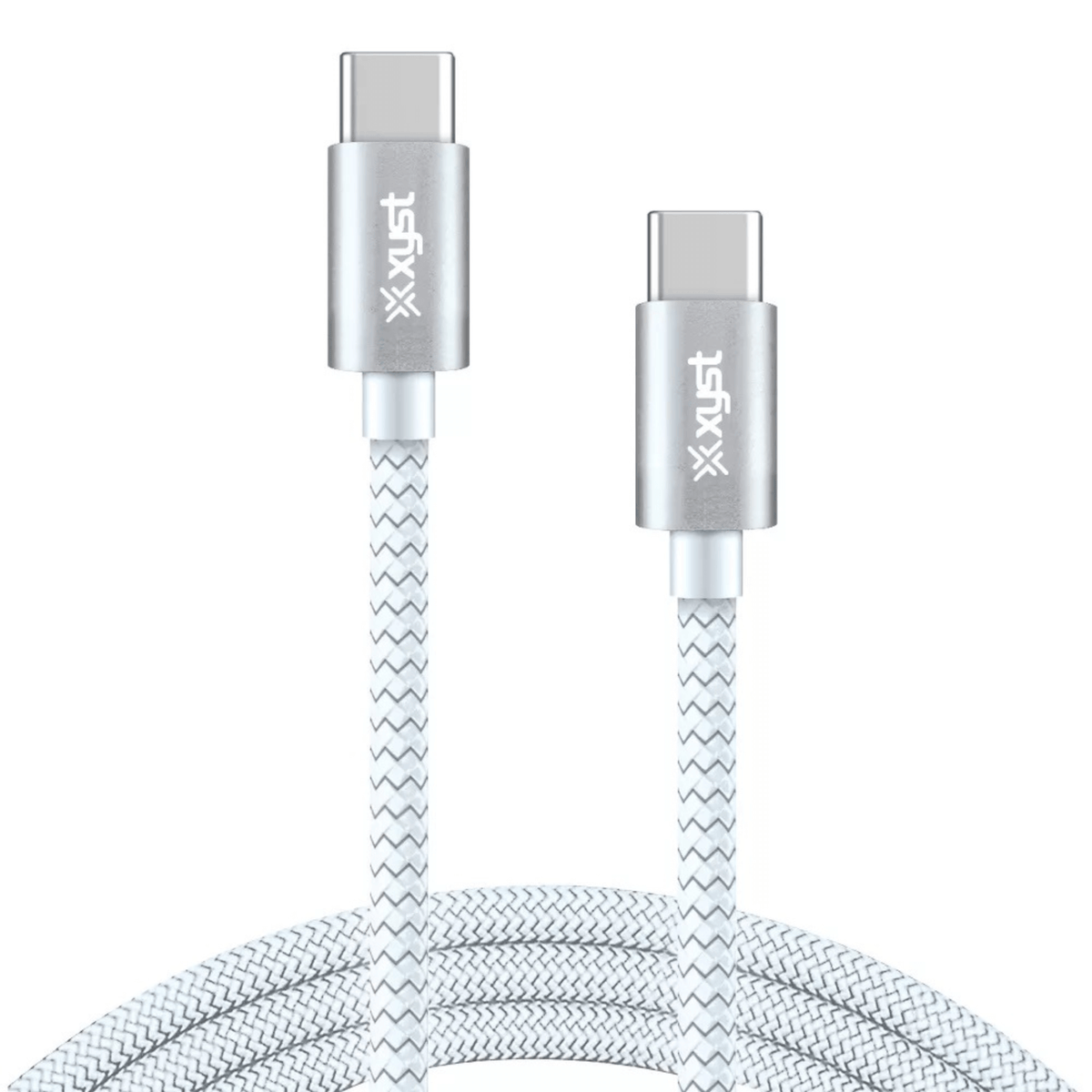 Xyst Braided USB-C to USB-C Charge and Sync Cable 10Ft