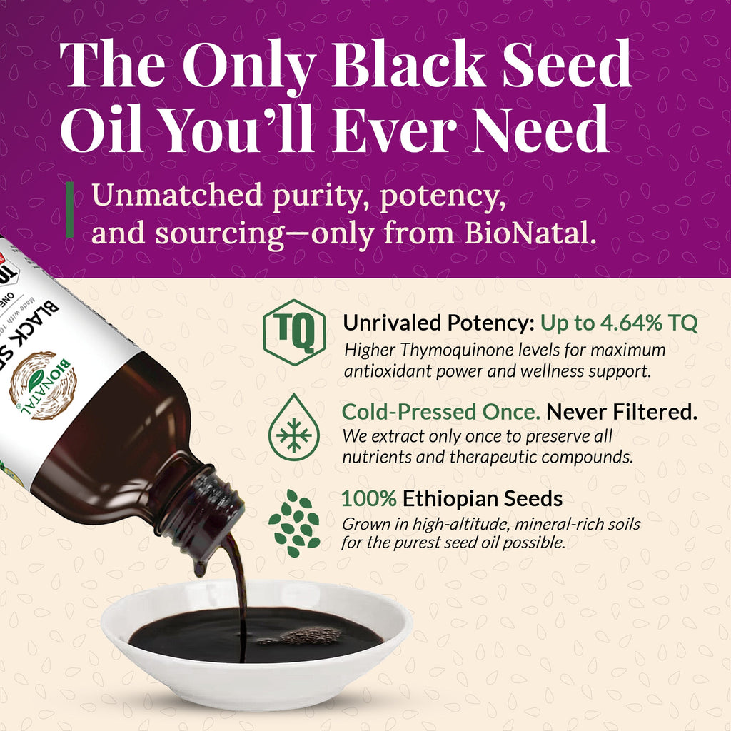 Ethiopian Black Seed Oil 4.2oz (GLASS)