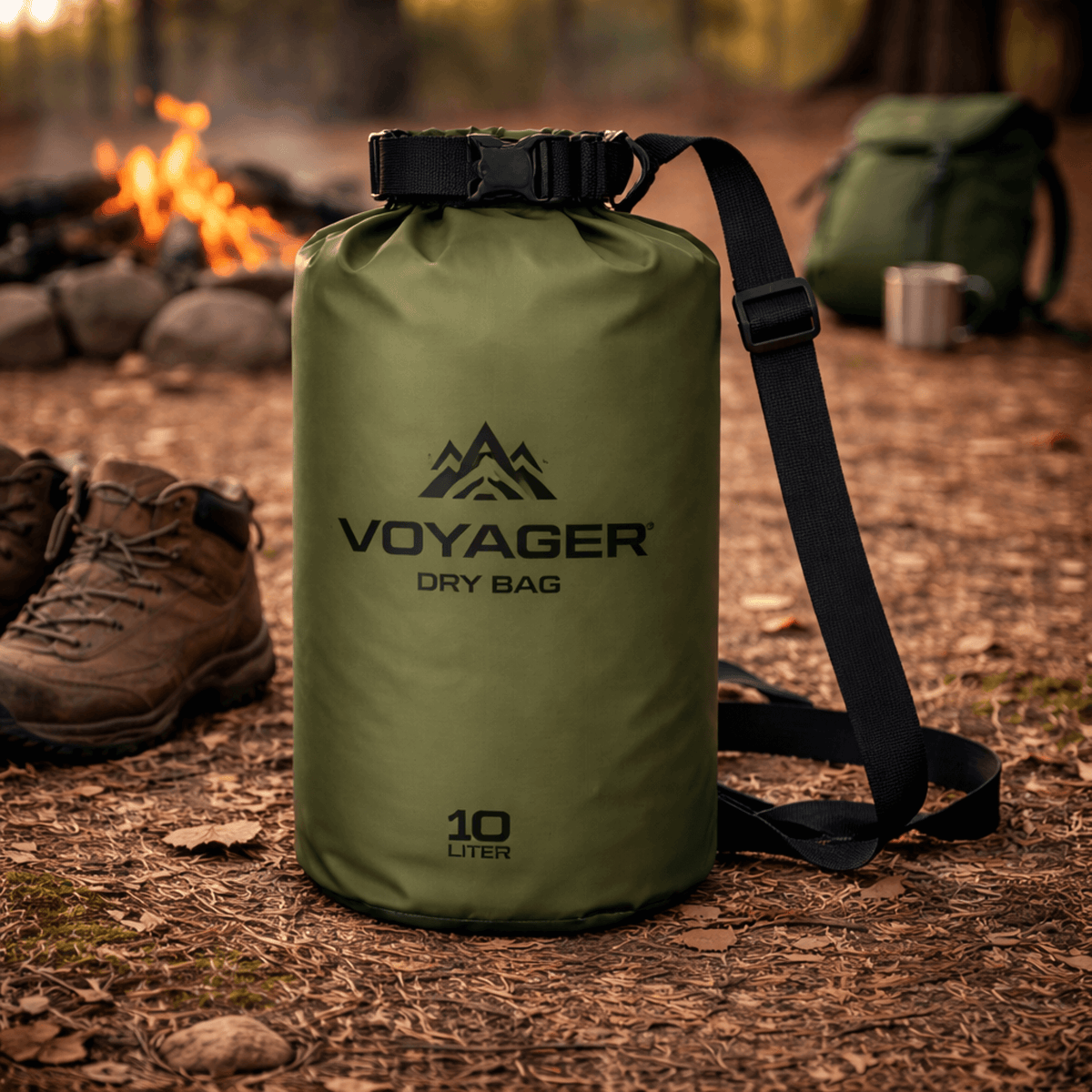EcoGear FX Voyager Waterproof 10L Dry Bag