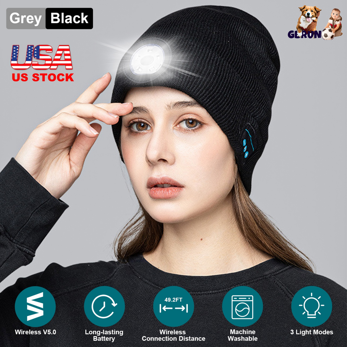 GBruno Wireless Beanie Hat