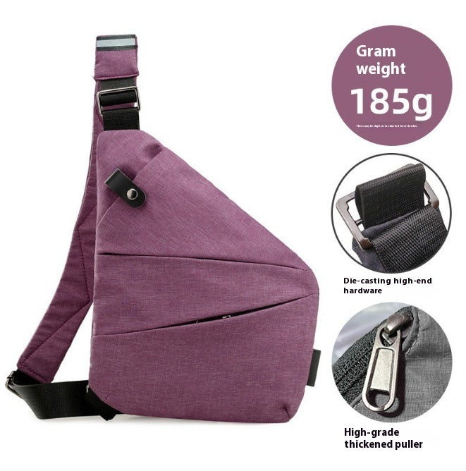 Men's Lightweight Nylon Crossbody Bag