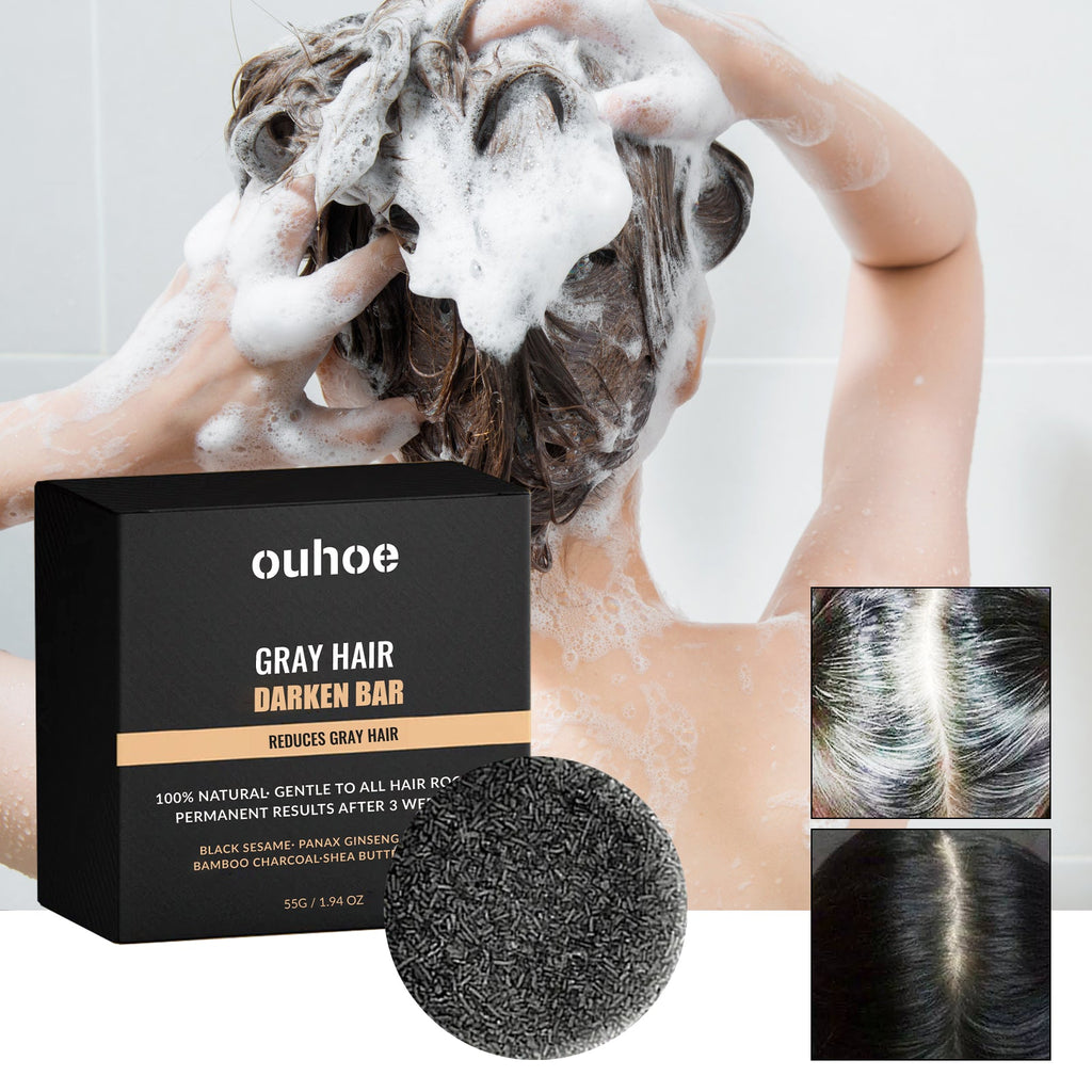 Black Hair Soap, Repair Black Hair Massage Moisturizing Hair Cleansing Soap