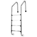 4-Step Inground Pool Ladder Stainless Steel Swimming Pool Ladder
