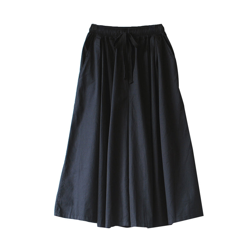 Japanese Overalls Black Wide-leg Pants Women