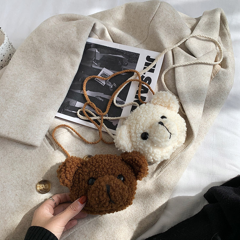 Cute Shoulder Bear Messenger Bag