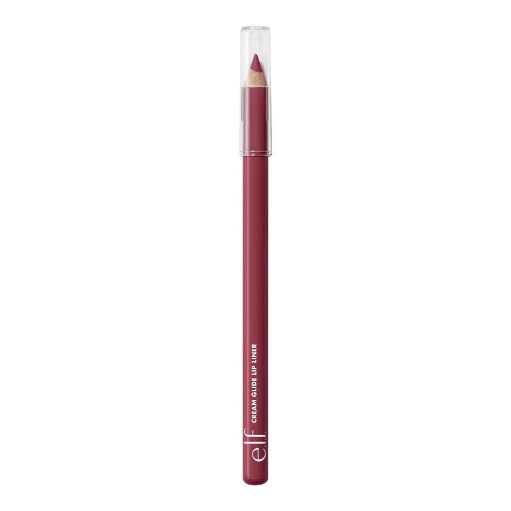 e.l.f. Cream Glide Lip Liner, Highly-Pigmented Pencil For Shaping & Sculpting Lips, Semi-Matte Finish, Vegan & Cruelty-Free