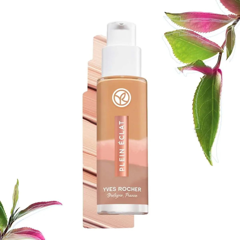 Yves Rocher Detox Effect Radiance Foundation by Detoks - Long Lasting, Skincare-Infused Makeup