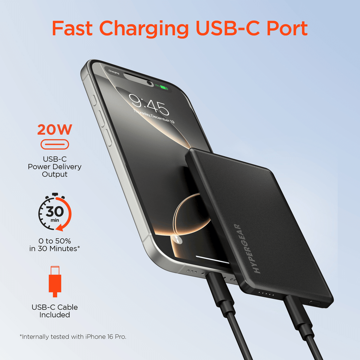 HyperGear PowerPack MAG Slim Power Bank