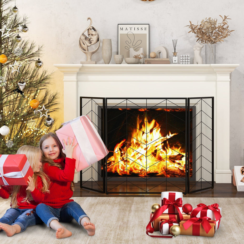 52 x 31 Inch Fireplace Screen