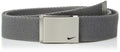 Nike Boys Big Single Web Belt Light Charcoal One Size