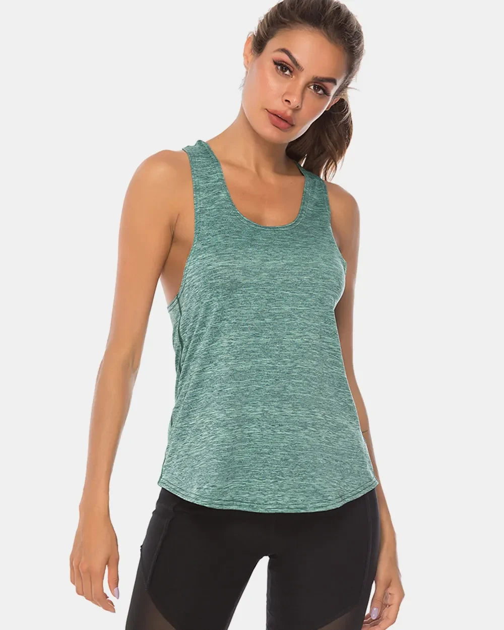 JupiterGear Scoop-Neck Long Tank Top