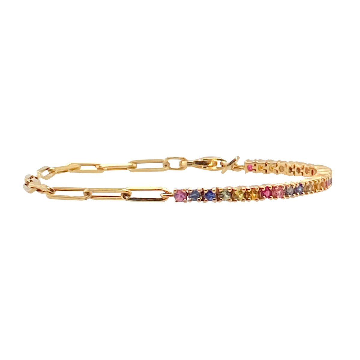 S925 Micro-inlaid Diamond Tennis Chain Bracelet