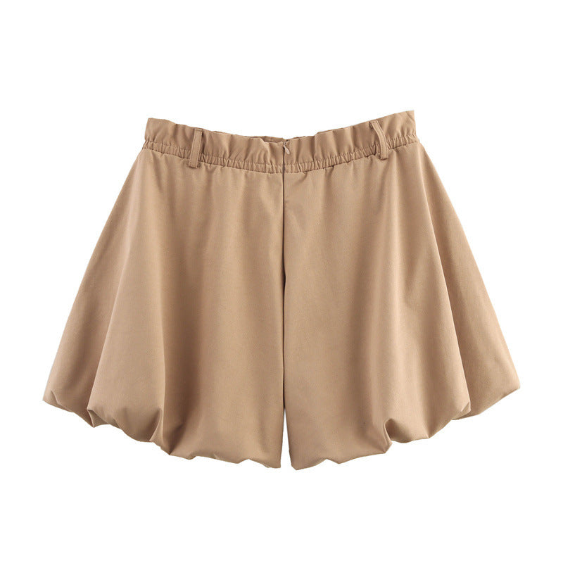 Summer new fashionable and versatile balloon version casual shorts
