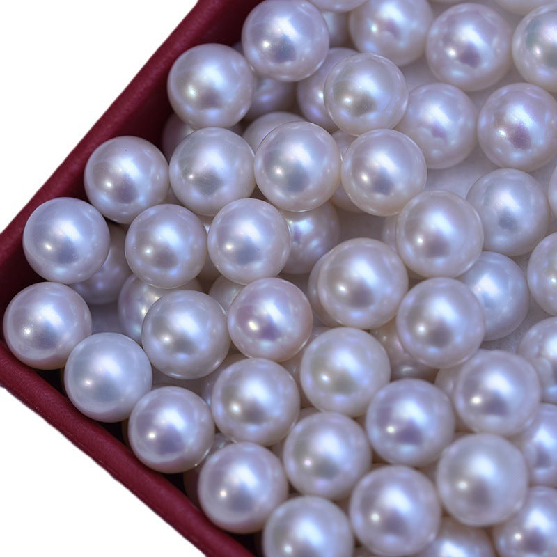 Flawless White Pearl Stud Earrings