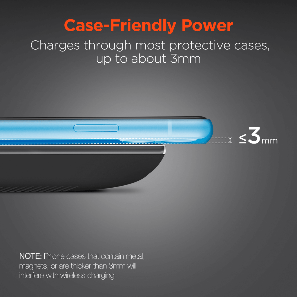 HyperGear ChargePad Pro 15W Wireless Fast Charger USB-C