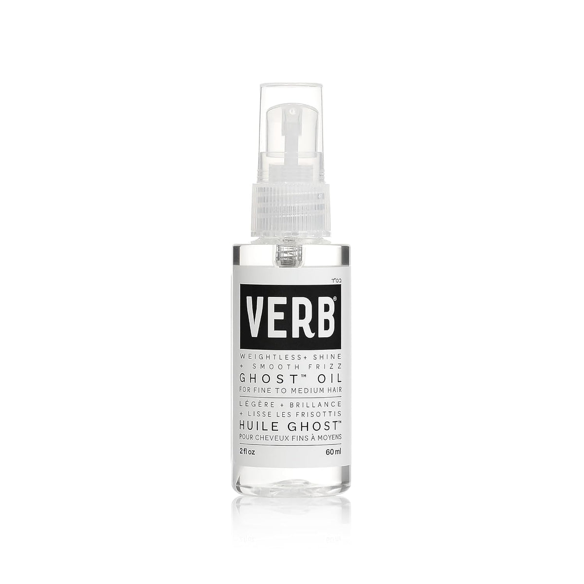 VERB Ghost Oil - Weightless Hair Oil for Fine to Medium Hair - Smooths Frizz, Adds Shine - No Parabens, Gluten or Harmful Sulfates