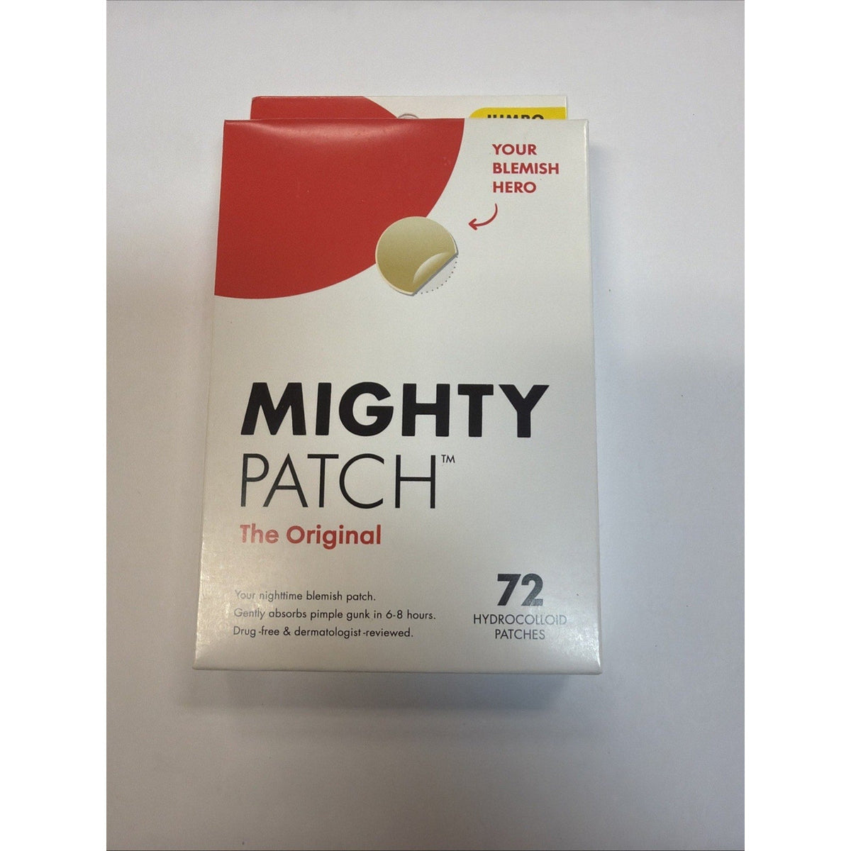 Set of 2 Hero Mighty Patch Original Blemish Treatment 72 Count, 144 Total