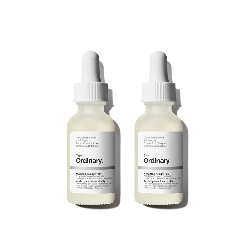 The Ordinary Hyaluronic Acid 2% + B5 (with Ceramides), Multi-Depth Hydration Serum for Plumper, Smoother Skin