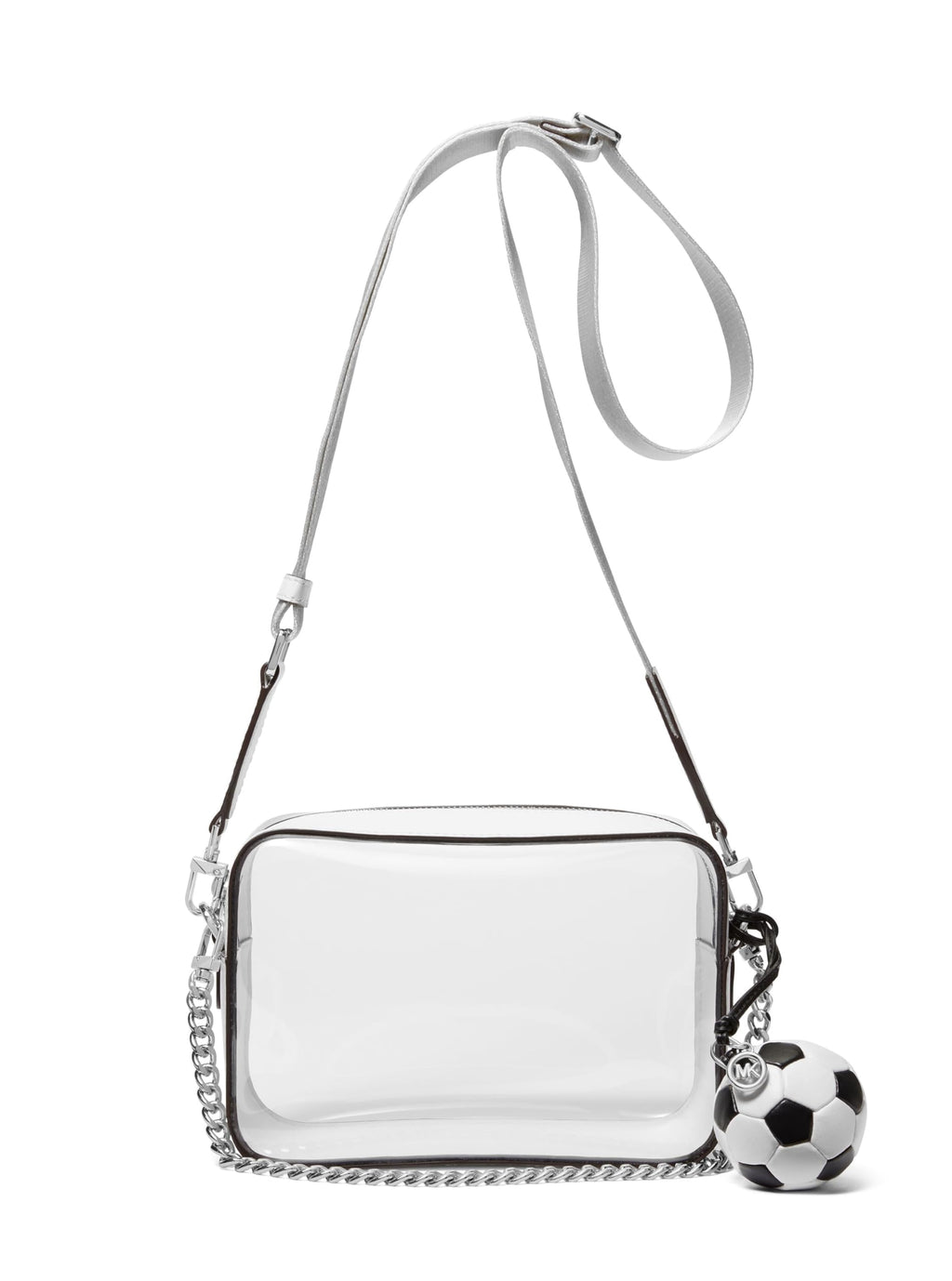 Michael Kors Bryant Medium Double Zip Chain Camera Crossbody Bag