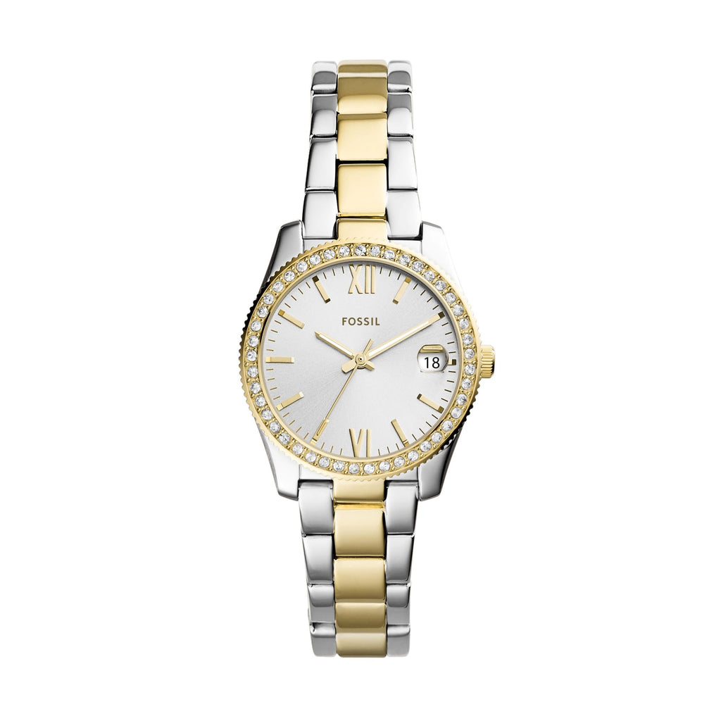 Fossil Women's Watch, Scarlette Quartz Stainless Steel Three-Hand Watch for Women