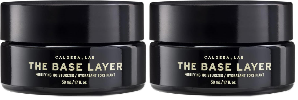 Caldera + Lab The Base Layer | Men's Organic Face Cream Moisturizer for Dry, Sensitive, & Normal Skin – Vegan, Natural & Antioxidant Packed Facial Skincare