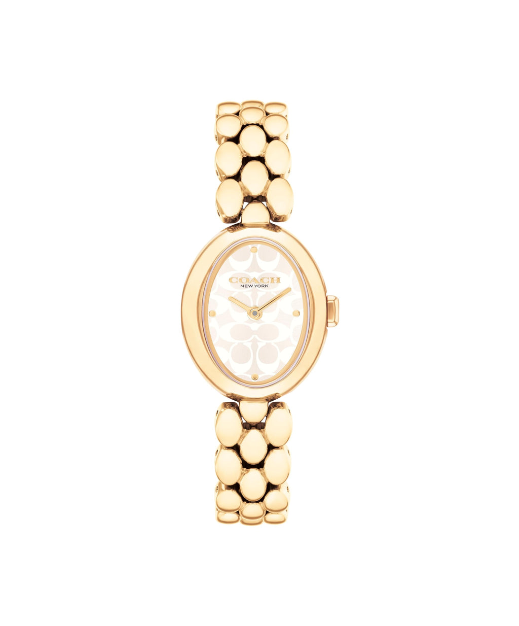 COACH Women's Sammy 2H Quartz Bracelet Watch, 22.5mm Petite Oval Case, Premium Fashion, Everyday Wear - Gift for Her