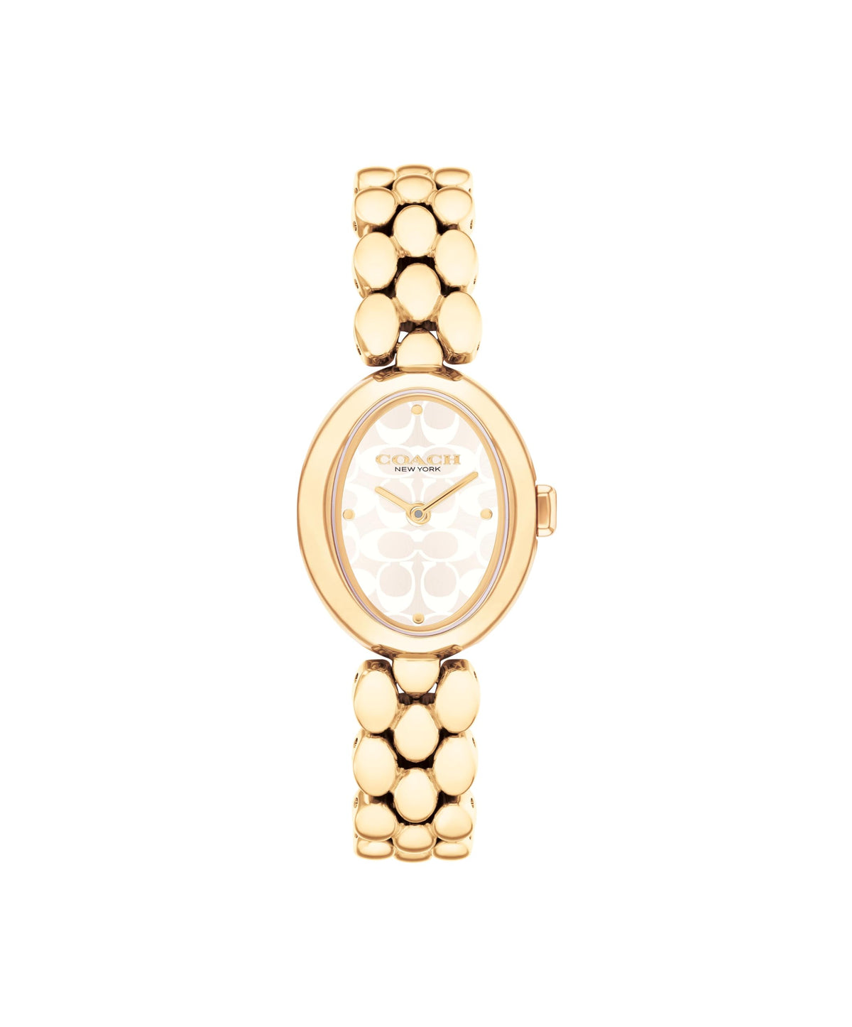 COACH Women's Sammy 2H Quartz Bracelet Watch, 22.5mm Petite Oval Case, Premium Fashion, Everyday Wear - Gift for Her