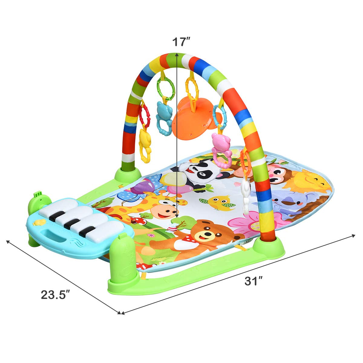 Baby Kick and Play Piano Gym Activity Play Mat