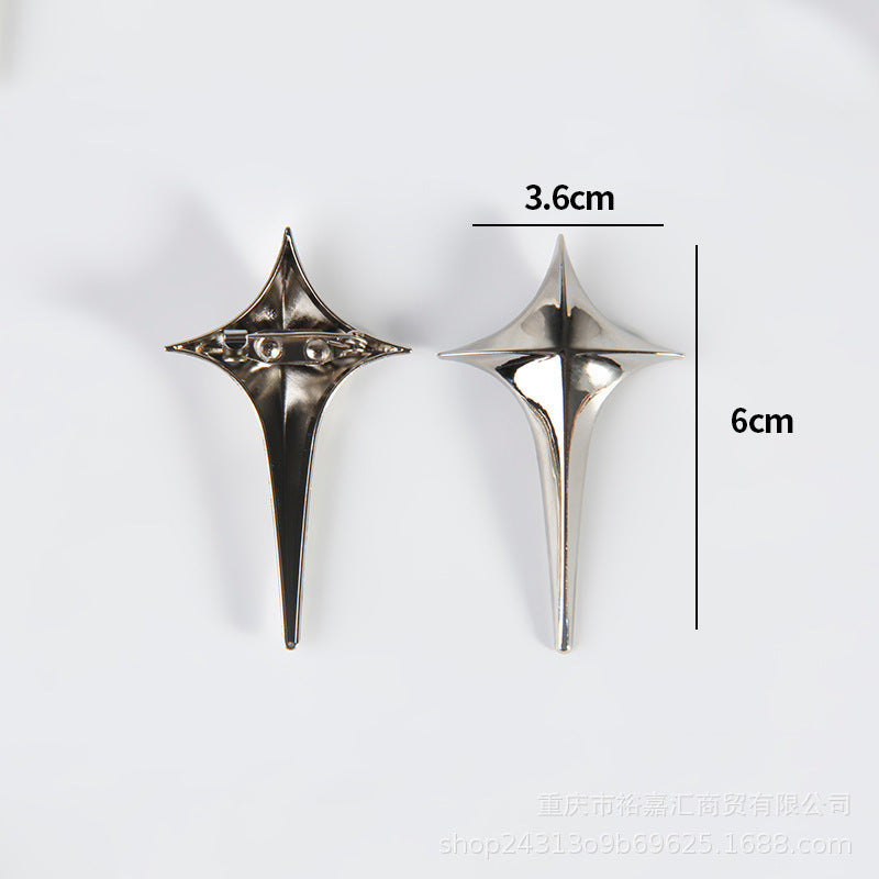 Ins Style Metal Simplicity Brooch