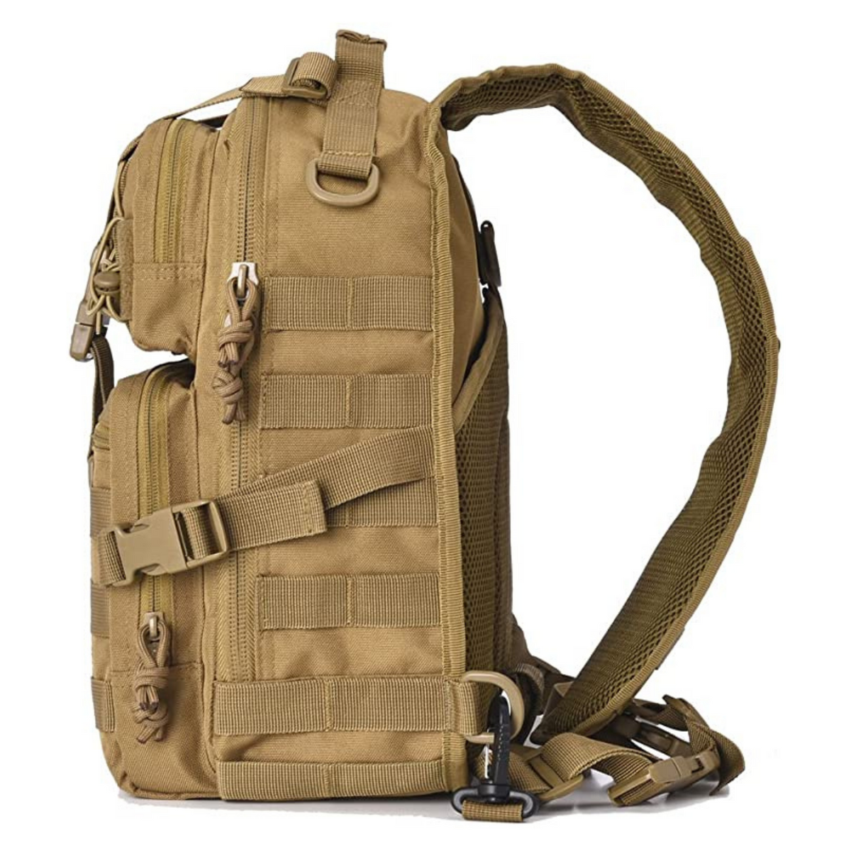JupiterGear Tactical Military Sling Backpack 15L Shoulder Bag Molle Outdoor Daypack Backpack with Adjustable Strap