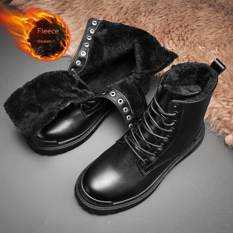 Short Cold-proof Thermal Martin Boots