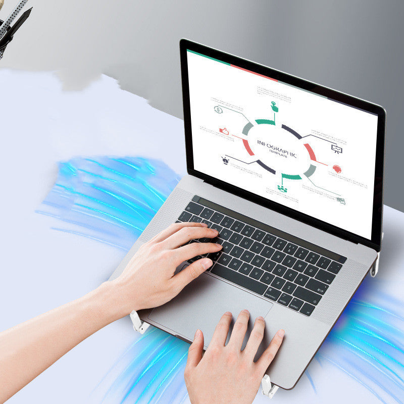 Slim USB Cooling Pad: 3 Fans, 17" Notebooks