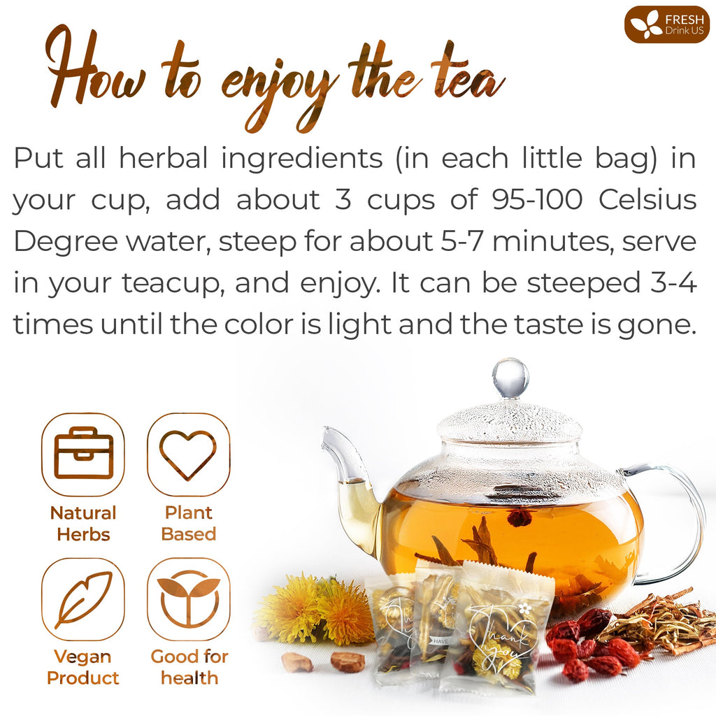 Dandelion & Wolfberry Herbal Tea