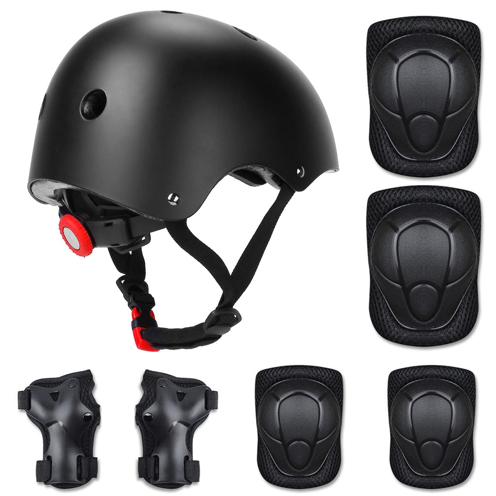 GBruno 7Pcs Kids Safety Helmet Set