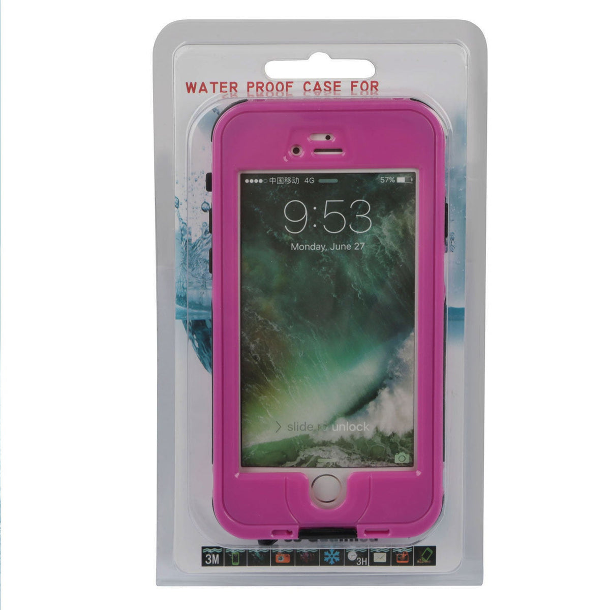 Rugged Water-proof Hybrid Full Cover Case For iPhone 7 Plus