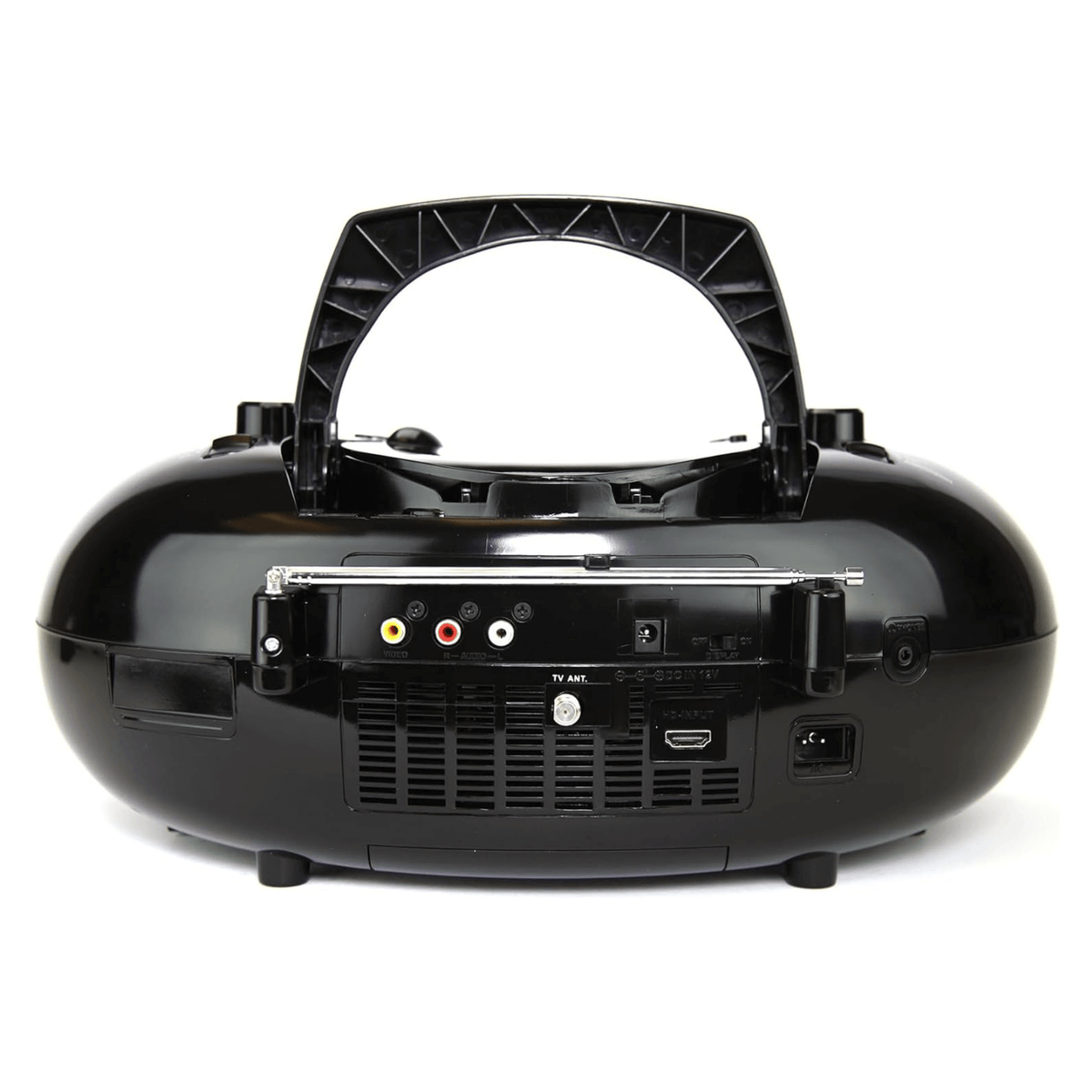 Emerson 7" Bluetooth TV DVD Boombox Black - Refurbished