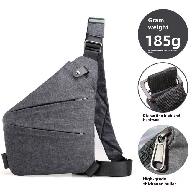 Men's Lightweight Nylon Crossbody Bag