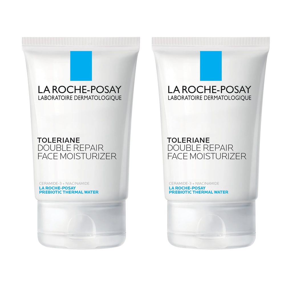 La Roche-Posay Toleriane Double Repair Face Moisturizer, Daily Moisturizer Face Cream with Ceramide and Niacinamide for All Skin Types, Oil Free, Fragrance Free