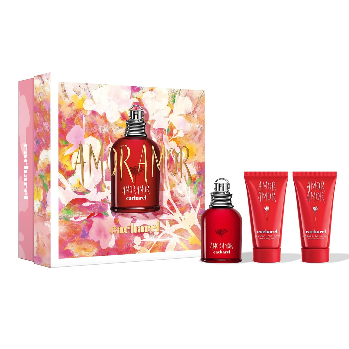 Cacharel Amor Amor Eau de Toilette for Women - Fruity Perfume Scent with Notes of Vanilla, Musks Accord, Blackcurrant & Lily Accords | Sensual, Sweet & Romantic Scent