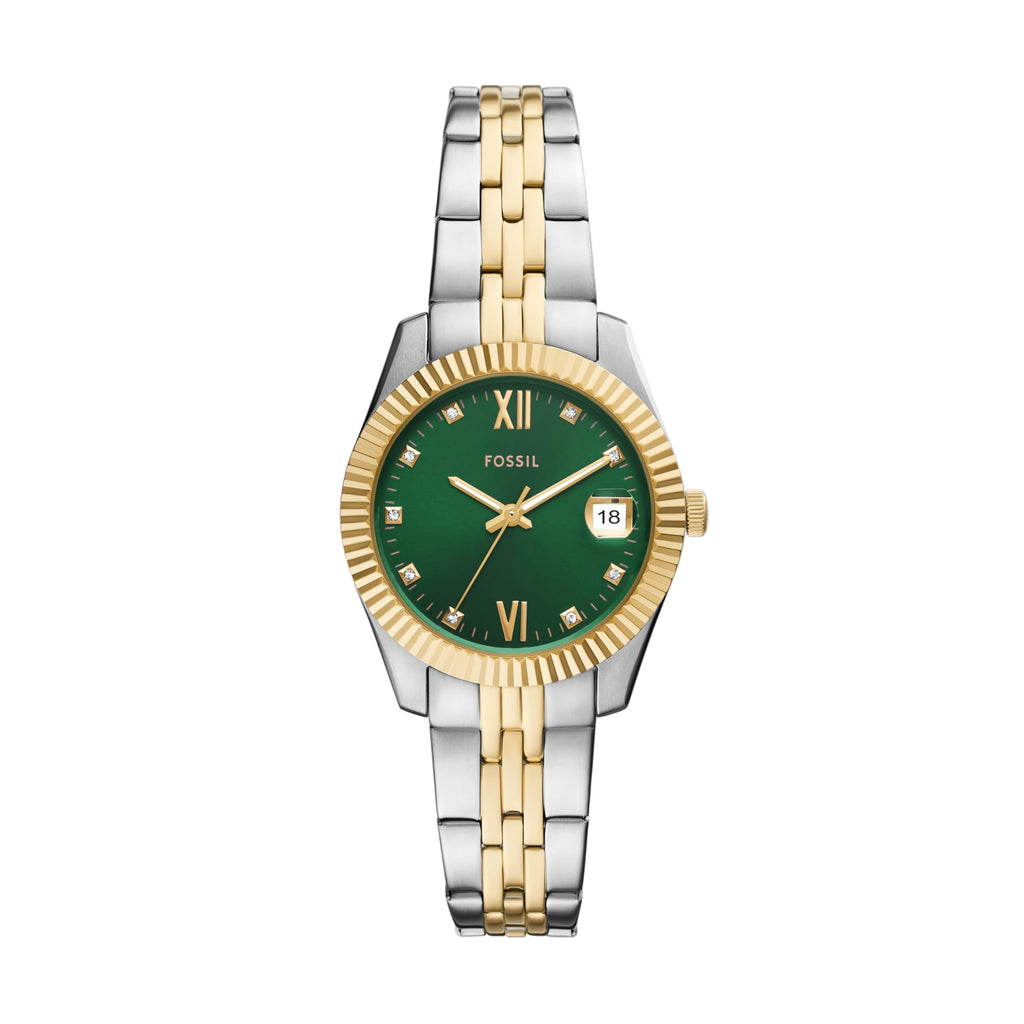 Fossil Women's Watch, Scarlette Quartz Stainless Steel Three-Hand Watch for Women
