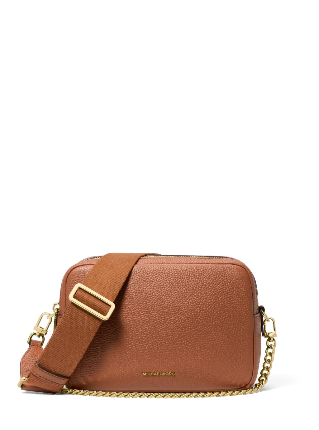 Michael Kors Bryant Medium Double Zip Chain Camera Crossbody Bag