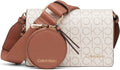 Calvin Klein Women's Millie Triple Compartment Camera Bag Crossbody