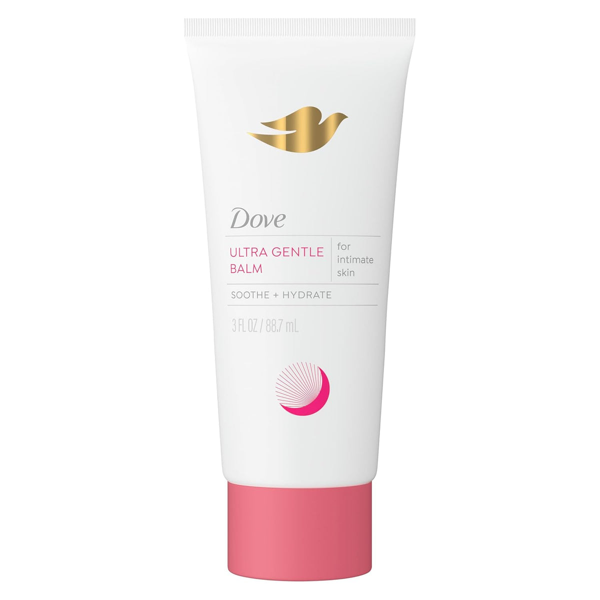Dove Ultra Gentle Unscented Vulva Balm for Women - Hydrates Dry Intimate Skin-Perfect for Menopause, 3 oz
