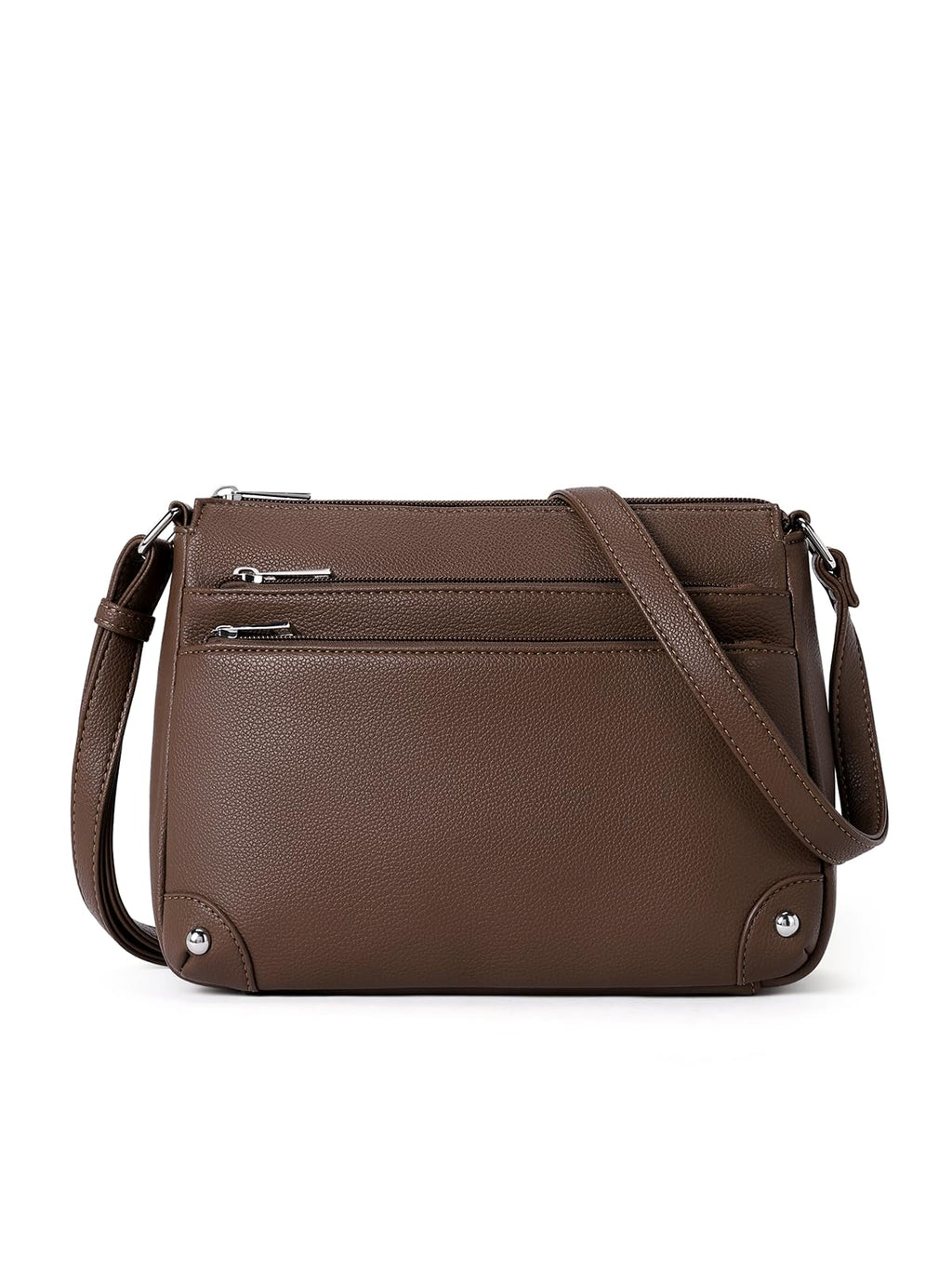 WESTBRONCO Crossbody Bags for Women, Medium Size Shoulder Handbags, Satchel Purse with Multi Zipper Pocket